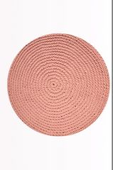 RING 160X160 ΤΑΠ.ROUND COTTON ΙΝΔΙΑΣ - 55143