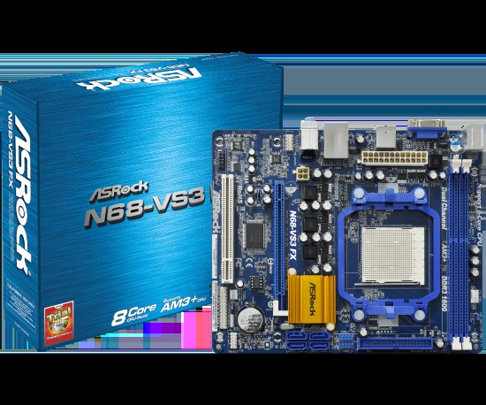 ASROCK N68-VS3 FX AM3+ (MTX)