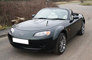 MAZDA MX5 NC - NCFL  2005-2013 SOFT TOP VINYL ΜΑΥΡΟ-thumb-1