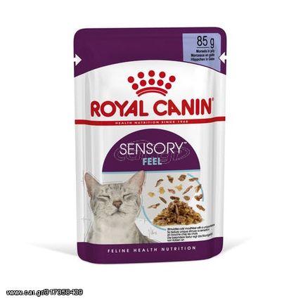 Φακελάκι Royal Canin Sensory Feel Jelly Κομματάκια σε Ζελέ 85gr