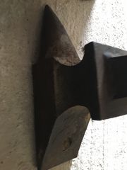 Αμόνι, παλιό εργαλείο , σίδερο μασίφ για χρήση και για διακόσμηση  μήκος 63εκ., πλάτος 17εκ., τιμή 750€...-thumb-15