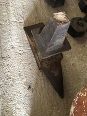 Αμόνι, παλιό εργαλείο , σίδερο μασίφ για χρήση και για διακόσμηση  μήκος 63εκ., πλάτος 17εκ., τιμή 750€...-thumb-21