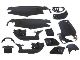 Πλαστικά Σετ 15 Τεμάχια Χρώμα Μαυρο ΜΑΤ για Gilera Runner 50/125/180/200cc δίχρονα Τετραχρονα μοντέλα 1998-2005 καινουργια 