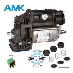 Mercedes R-Class W251 κομπρεσέρ αερανάρτησης AMK A2513202604 -thumb-4