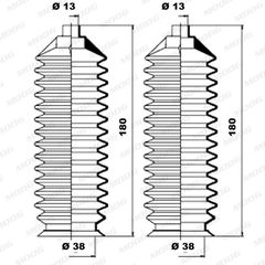 Σετ φούσκες, τιμόνι MOOG K150176