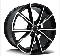 Nentoudis Tyres - Ζάντα Audi style 115 - 19''- Gloss Black Face Machined