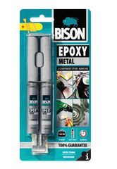 ΕΠΟΞΙΚΗ ΚΟΛΛΑ BISON EPOXY METAL ΓΙΑ ΜΕΤΑΛΛΟ 24ml 6305443
