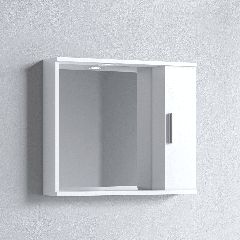 ALON 65 ΚΑΘΡΕΠΤΗΣ ΜΠΑΝΙΟΥ ΔΕΞΙΟΣ ΛΕΥΚΟΣ 65x15x56cm MARTIN 3MAL065GLR