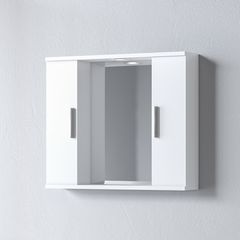 ALON 65 ΚΑΘΡΕΠΤΗΣ ΜΠΑΝΙΟΥ ΔΙΠΛΟΣ ΛΕΥΚΟΣ 65x15x56cm MARTIN 3MAL065GLD