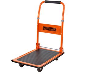 BXWT-H303 ΚΑΡΟΤΣΙ ΠΛΑΤΦΟΡΜΑ 80kg ΜΕ ΠΤΥΣΣΟΜΕΝΗ ΛΑΒΗ BLACK