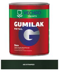 GUMILAK METAL DUCO ΚΥΠΑΡΙΣΣΙ ΓΥΑΛΙΣΤΕΡΟ Νο632 VECHRO 2.5L