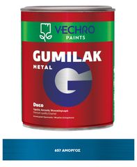 GUMILAK METAL DUCO ΑΜΟΡΓΟΣ-ΜΠΛΕ ΓΥΑΛΙΣΤΕΡΟ Νο657 VECHRO 750ML