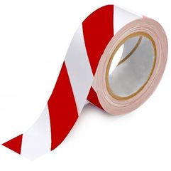ΤΑΙΝΙΑ ΣΗΜΑΝΣΗΣ ΚΟΚΚΙΝΗ-ΑΣΠΡΗ ΑΥΤΟΚΟΛΛΗΤΗ 50x33m PRIMO