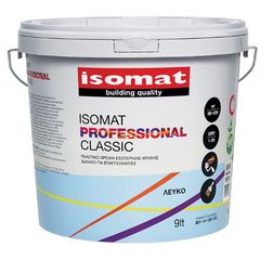 ISOMAT PROFESSIONAL COLOR ΠΛΑΣΤΙΚΟ ΛΕΥΚΟ 3L (3a)