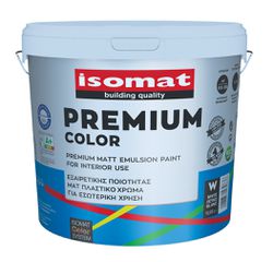 ISOMAT PREMIUM COLOR ΠΛΑΣΤΙΚΟ ΛΕΥΚΟ 10L (3a) #