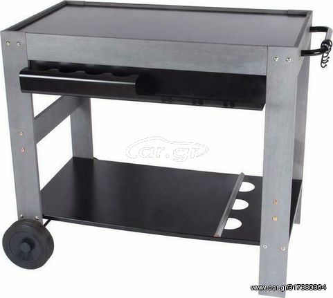 ΤΡΟΛΕY ΨΗΣΙΜΑΤΟΣ ΞΥΛΙΝΟ ΤΡΑΠΕΖΙ PERLA TROLLEY 101,5x61,5x80,5 939248