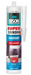 ΣΙΛΙΚΟΝΗ ΑΝΤΙΜΟΥΧΛΙΚΗ SUPER SANITARY ΓΚΡΙ 300ml BISON 6314763