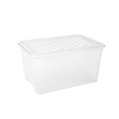 ΚΟΥΤΙ ΑΠΟΘΗΚΕΥΣΗΣ NAK BOX 67L ΛΕΥΚΟ 60x40x31cm HOMEPLAST