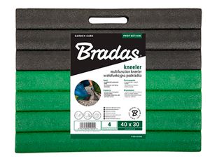 POD200BG ΕΠΙΓΟΝΑΤΙΔΑ ΔΑΠΕΔΟΥ 40x30cm PVC ΠΡΑΣΙΝΗ-ΜΑΥΡΗ BRADAS