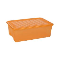 ΚΟΥΤΙ ΑΠΟΘΗΚΕΥΣΗΣ NAK BOX 43L ΠΟΡΤΟΚΑΛΙ 60x40x19cm HOMEPLAST