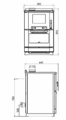 PLAMEN CALOREX 100 ΜΑΝΤΕΜΕΝΙΑ ΕΝΕΡΓΕΙΑΚΗ ΣΟΜΠΑ ΚΟΥΖΙΝΑ 10KW