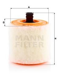 Φίλτρο αέρα MANN-FILTER C16012