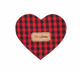ΣΟΥΠΛΑ CHRISTMAS HEART RED/BLACK 45X40 - NEF NEF