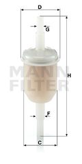 Φίλτρο καυσίμου MANN-FILTER WK312(100)