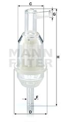 Φίλτρο καυσίμου MANN-FILTER WK315(10)