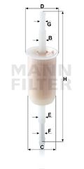 Φίλτρο καυσίμου MANN-FILTER WK32(10)
