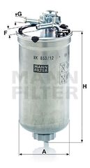 Φίλτρο καυσίμου MANN-FILTER WK85312