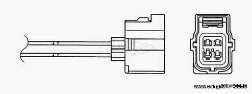 Αισθητήρας λάμδα NGK 1709