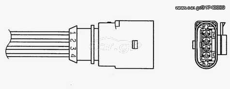 Αισθητήρας λάμδα NGK 90249