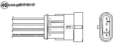 Αισθητήρας λάμδα NGK 1612