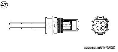 Αισθητήρας λάμδα NGK 1629