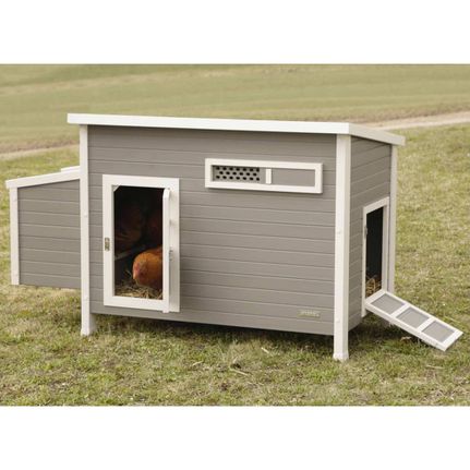 Kerbl Κοτέτσι ECO Barney Γκρι / Λευκό 137 x 73 x 83 εκ. Πλαστικό-thumb-4