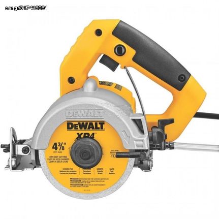 Κόφτης Πλακιδίων DEWALT DWC410 Υγρής και Ξηρής Κοπής 1300W 110mm