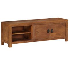 vidaXL Έπιπλο Τηλεόρασης 120 x 30 x 40 εκ. από Μασίφ Ξύλο Μάνγκο