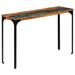 vidaXL Τραπέζι Κονσόλα 120 x 35 x 76 εκ. από Μασίφ Ανακυκλωμένο Ξύλο