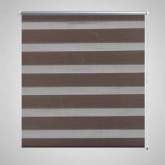 Σύστημα Σκίασης Ρόλερ Zebra Καφέ 140 x 175 εκ.
