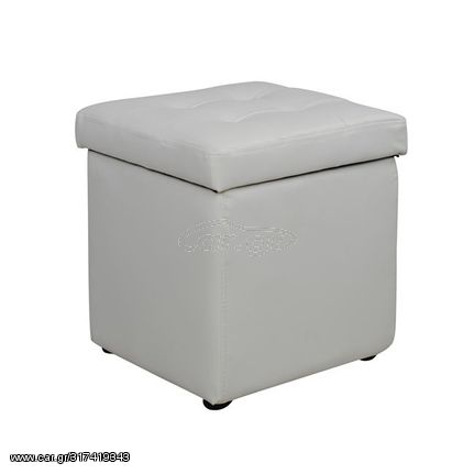 ΣΚΑΜΠΟ ΜΕ ΑΠΟΘΗΚΕΥΤΙΚΟ ΧΩΡΟ PU ΛΕΥΚΟ CUBE HM224.02 36,5x36,5x36Υεκ. Με αποθ/κό χώρο , 1 Τεμάχιο