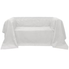 Κάλυμμα Καναπέ Κρεμ 140 x 210 εκ. από Micro-suede