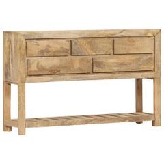 vidaXL Κονσόλα 120 x 30 x 75 εκ. από Μασίφ Ξύλο Μάνγκο