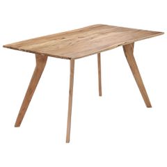 vidaXL Τραπεζαρία 140 x 80 x 76 εκ. από Μασίφ Ξύλο Ακακίας