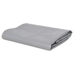 vidaXL Μουσαμάς Γκρι 1,5 x 20 μ. 650 γρ./μ.²