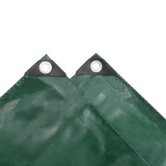 vidaXL Μουσαμάς Πράσινος 1,5 x 20 μ. 650 γρ./μ.²-thumb-3