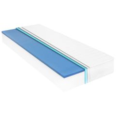 vidaXL Στρώμα 100 x 200 εκ. / 18 εκ. από Αφρό Μνήμης Visco