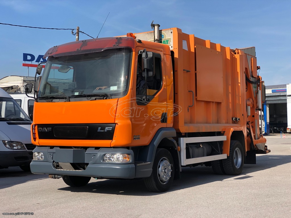 Απορριμματοφόρο DAF 2003 LF45 ΑΠΟΡΡΙΜΜΑΤΟΦΟΡΟ 12 KYBIKA - 12ΤΟΝ