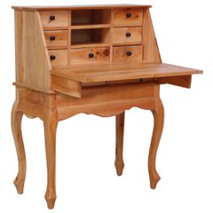 vidaXL Σεκρετέρ 78 x 42 x 103 εκ. από Μασίφ Μαόνι