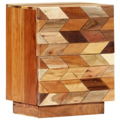vidaXL Κομοδίνο 40 x 30 x 50 εκ. από Μασίφ Ανακυκλωμένο Ξύλο